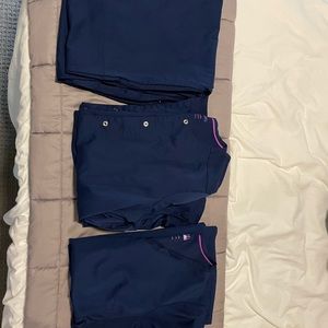 Navy scrubs